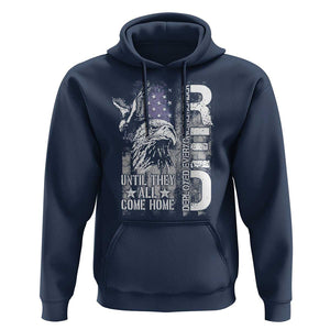 RED Friday Hoodie Remember Everyone Deployed Until They All Come Home Military Eagle USA Flag TS11 Navy Print Your Wear