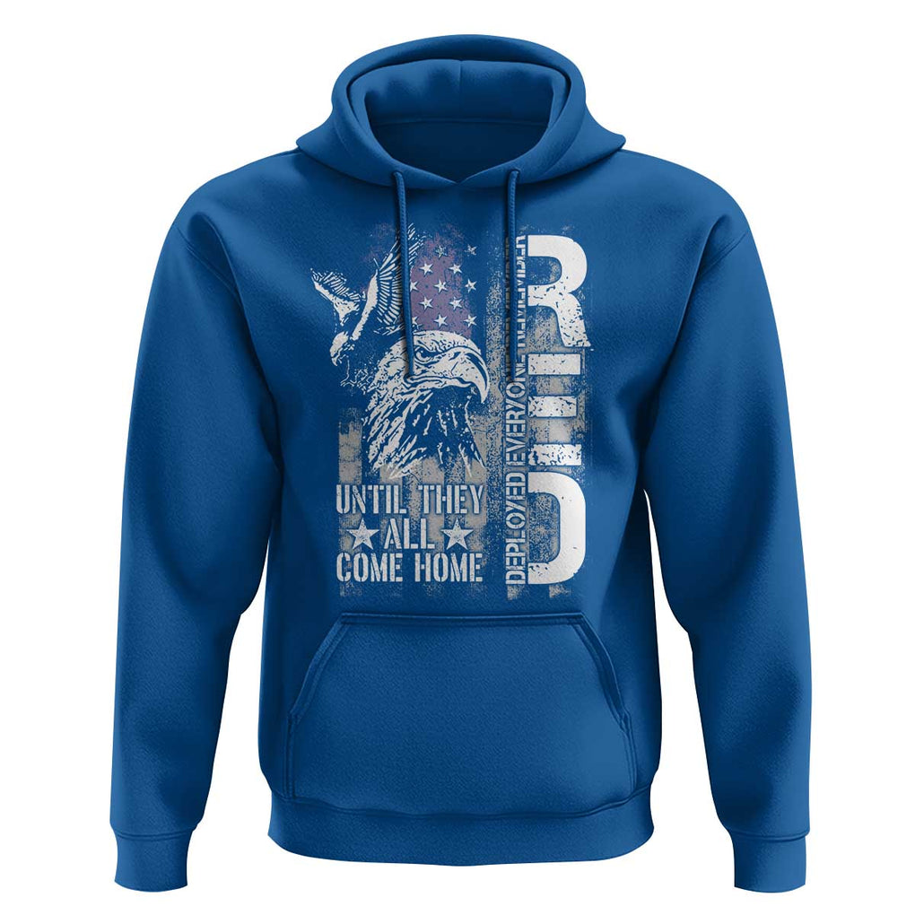 RED Friday Hoodie Remember Everyone Deployed Until They All Come Home Military Eagle USA Flag TS11 Royal Blue Print Your Wear