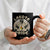 Native American Coffee Mug Lakota Pride Medicine Wheel Cow Skull TS11 Print Your Wear