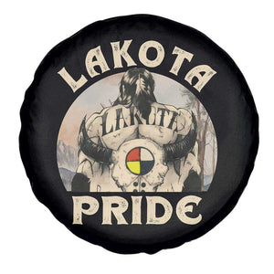 Native American Spare Tire Cover Lakota Pride Medicine Wheel Cow Skull TS11 Print Your Wear
