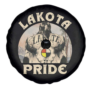 Native American Spare Tire Cover Lakota Pride Medicine Wheel Cow Skull TS11 Print Your Wear