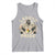 Native American Tank Top Lakota Pride Medicine Wheel Cow Skull TS11 Athletic Heather Print Your Wear