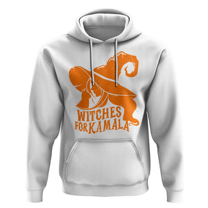 Harris Supporter 2024 Hoodie Witches For Kamala Cat Witch Hat TS11 White Print Your Wear