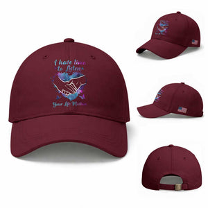 Suicide Prevention Awareness Baseball Cap I Have Time To Listen Your Life Matters Heart Holding Hand