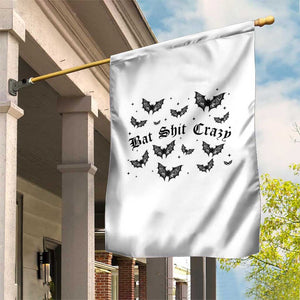 Funny Halloween Bat Shit Crazy Garden Flag Horror Gothic Coquette Bat TS11 Print Your Wear