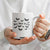 Funny Halloween Bat Shit Crazy Coffee Mug Horror Gothic Coquette Bat TS11 Print Your Wear