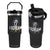 Funny Halloween Ghost Horror Face Flip Straw Tumbler I Scream Ice Cream Slasher Pun TS11 One Size: 30 oz Black Print Your Wear