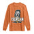 Funny Halloween Ghost Horror Face Long Sleeve Shirt I Scream Ice Cream Slasher Pun TS11 Orange Print Your Wear