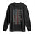 Veterans Valor Service Patriot Hero Sacrifice Courage Honor Long Sleeve Shirt American Flag TS11 Black Print Your Wear