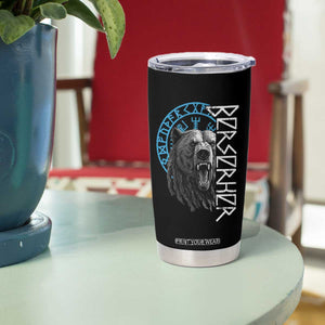 Viking Berserker Bear Warrior Odin Runes Nordic Compass Tumbler Cup TS11 Print Your Wear
