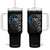 Viking Berserker Bear Warrior Odin Runes Nordic Compass Tumbler With Handle TS11 One Size: 40 oz Black Print Your Wear