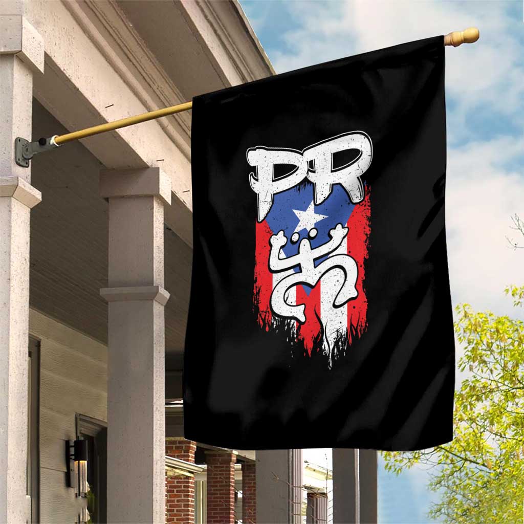 Puerto Rico Flag Hispanic Heritage Month Boricua Taino Coqui Frog Garden Flag TS11 Print Your Wear