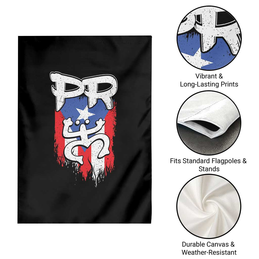 Puerto Rico Flag Hispanic Heritage Month Boricua Taino Coqui Frog Garden Flag TS11 Print Your Wear