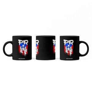 Puerto Rico Flag Hispanic Heritage Month Boricua Taino Coqui Frog Coffee Mug TS11 Print Your Wear