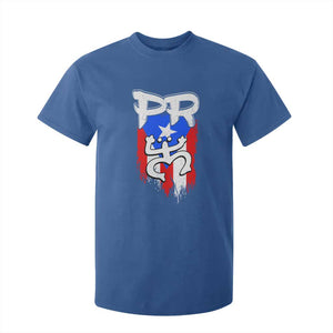 Puerto Rico Flag Hispanic Heritage Month Boricua Taino Coqui Frog T Shirt For Kid TS11 Royal Blue Print Your Wear