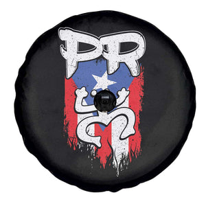 Puerto Rico Flag Hispanic Heritage Month Boricua Taino Coqui Frog Spare Tire Cover TS11 Print Your Wear