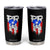 Puerto Rico Flag Hispanic Heritage Month Boricua Taino Coqui Frog Tumbler Cup TS11 Black Print Your Wear