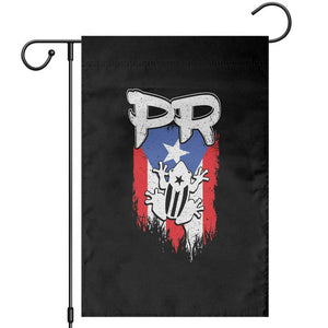 Puerto Rico Flag Hispanic Heritage Month Boricua Coqui Frog Garden Flag TS11 Black Print Your Wear