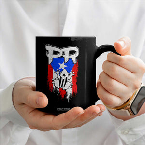 Puerto Rico Flag Hispanic Heritage Month Boricua Coqui Frog Coffee Mug TS11 Print Your Wear