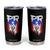 Puerto Rico Flag Hispanic Heritage Month Boricua Coqui Frog Tumbler Cup TS11 Black Print Your Wear