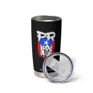 Puerto Rico Flag Hispanic Heritage Month Boricua Coqui Frog Tumbler Cup TS11 Print Your Wear