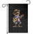 Puerto Rico Coqui Frog Puerto Rican Flag Taino Boricua Guitar Garden Flag TS11 Black Print Your Wear