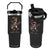 Puerto Rico Coqui Frog Puerto Rican Flag Taino Boricua Guitar Flip Straw Tumbler TS11 One Size: 30 oz Black Print Your Wear