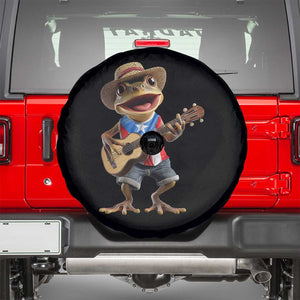 Puerto Rico Coqui Frog Puerto Rican Flag Taino Boricua Guitar Spare Tire Cover TS11 Black Print Your Wear
