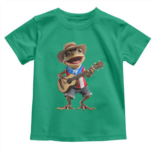 Puerto Rico Coqui Frog Puerto Rican Flag Taino Boricua Guitar Toddler T Shirt TS11 Irish Green Print Your Wear