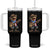 Puerto Rico Coqui Frog Puerto Rican Flag Taino Boricua Guitar Tumbler With Handle TS11 One Size: 40 oz Black Print Your Wear