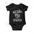 Funny If I Ever Get Rabies You're High On My Bitin' List Racoon Baby Onesie TS11 Black Print Your Wear