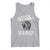 Funny If I Ever Get Rabies You're High On My Bitin' List Racoon Tank Top TS11 Athletic Heather Print Your Wear