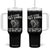 Funny If I Ever Get Rabies You're High On My Bitin' List Racoon Tumbler With Handle TS11 One Size: 40 oz Black Print Your Wear