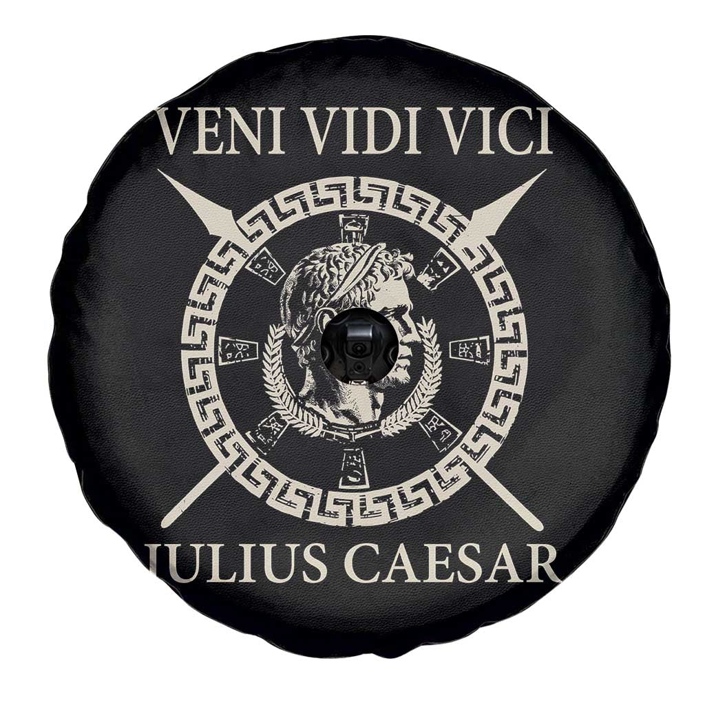 Julius Caesar Spare Tire Cover Veni Vidi Vici Roman History TS11 Print Your Wear