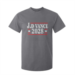 J.D Vance 2028 T Shirt For Kid Vintage Striped Star TS11 Charcoal Print Your Wear