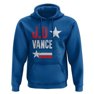 J.D Vance 2028 Hoodie Vintage US Presidential Election Star TS11 Royal Blue Print Your Wear