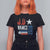 J.D Vance 2028 T Shirt For Women Vintage US Presidential Election Star TS11 Black Print Your Wear