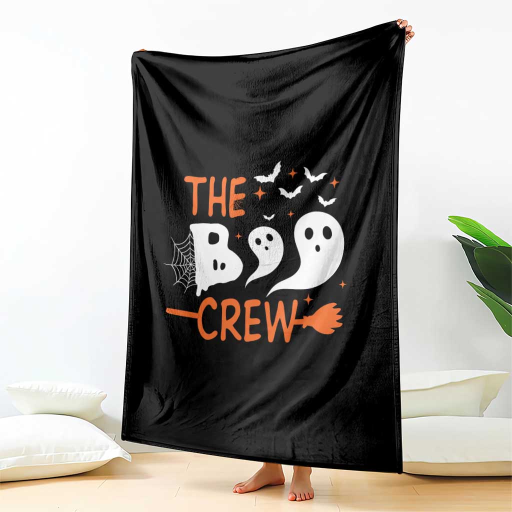 Halloween Throw Blanket The Boo Crew Trick Or Treat Ghost Squad TS11 Print Your Wear
