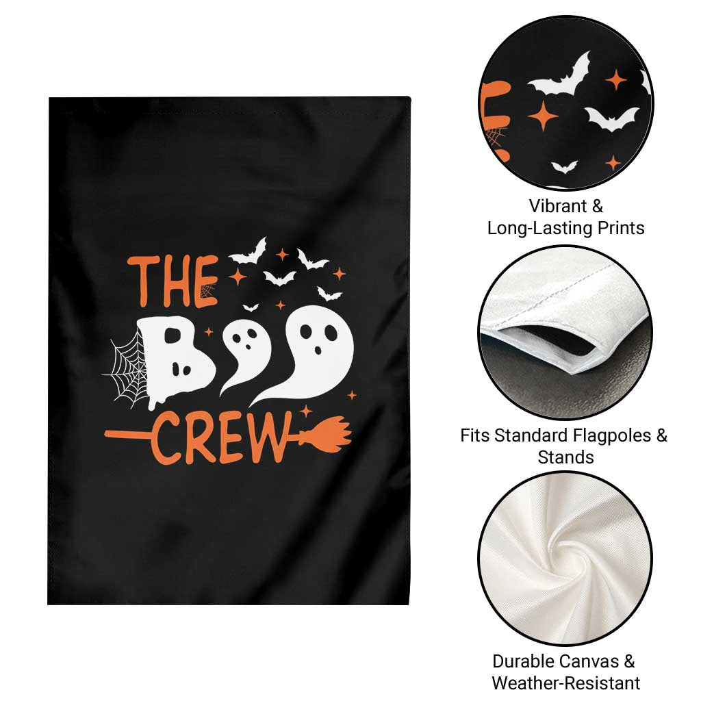 Halloween Garden Flag The Boo Crew Trick Or Treat Ghost Squad TS11 Print Your Wear