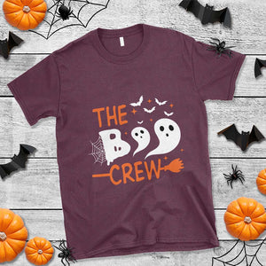 Halloween T Shirt The Boo Crew Trick Or Treat Ghost Squad TS11 Maroon Print Your Wear