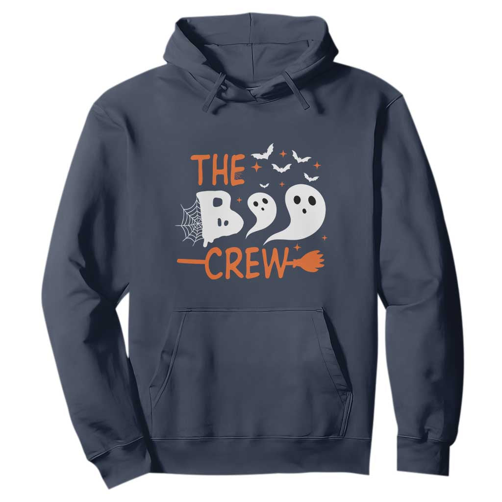 Halloween Hoodie The Boo Crew Trick Or Treat Ghost Squad TS11 Navy Print Your Wear