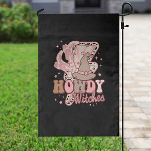 Halloween Cowgirl Garden Flag Howdy Witches Cowboy Boots Witch Hat Thunder TS11 Print Your Wear