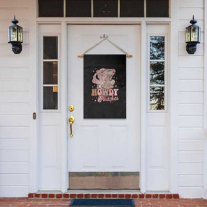 Halloween Cowgirl Garden Flag Howdy Witches Cowboy Boots Witch Hat Thunder TS11 Print Your Wear