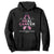 Male Breast Cancer Hoodie He Can Heal Cancer Christian Pink Ribbon TS11 Black Print Your Wear