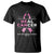 Male Breast Cancer T Shirt He Can Heal Cancer Christian Pink Ribbon TS11 Black Print Your Wear