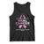 Male Breast Cancer Tank Top He Can Heal Cancer Christian Pink Ribbon TS11 Black Print Your Wear