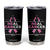Male Breast Cancer Tumbler Cup He Can Heal Cancer Christian Pink Ribbon TS11 Black Print Your Wear