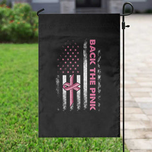 Breast Cancer Awareness Garden Flag Back The Pink Warrior American Flag TS11 Print Your Wear