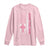 Breast Cancer Awareness Long Sleeve Shirt Back The Pink Warrior American Flag TS11 Light Pink Print Your Wear