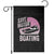 Funny Save Motor Boating Garden Flag Breast Cancer Pink Ribbon TS11 Black Print Your Wear